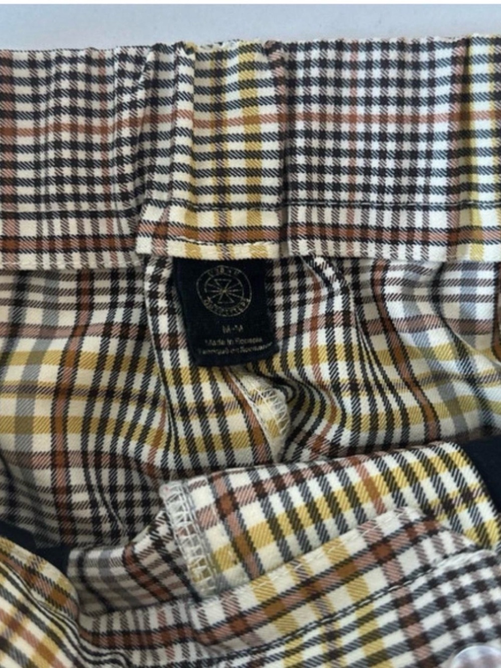 Urban Outfitters Arlo Pleated sz Med plaid pants EUC - Picture 7 of 8